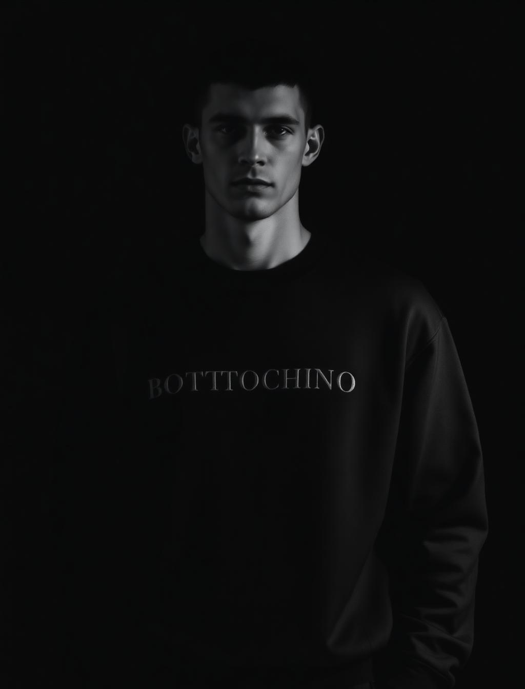 Obsidian Crewneck — Noir