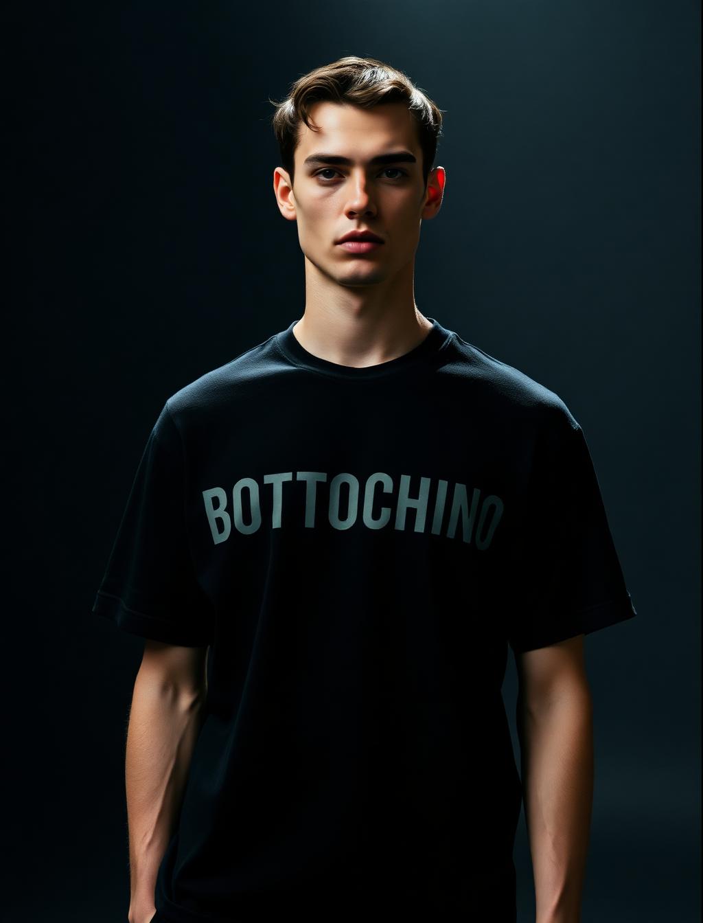Monogram Tee — Noir