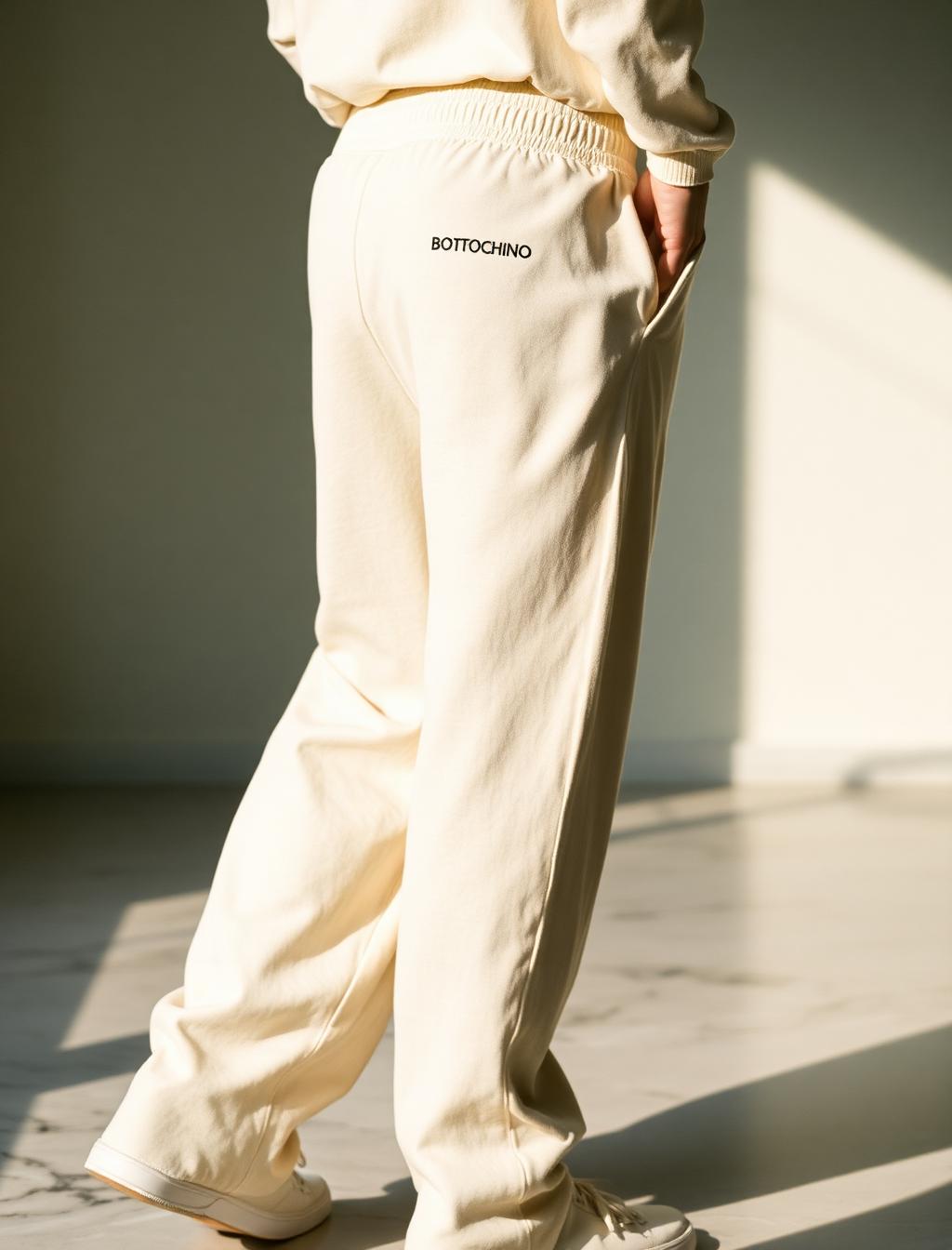 Column Sweatpant — Bone