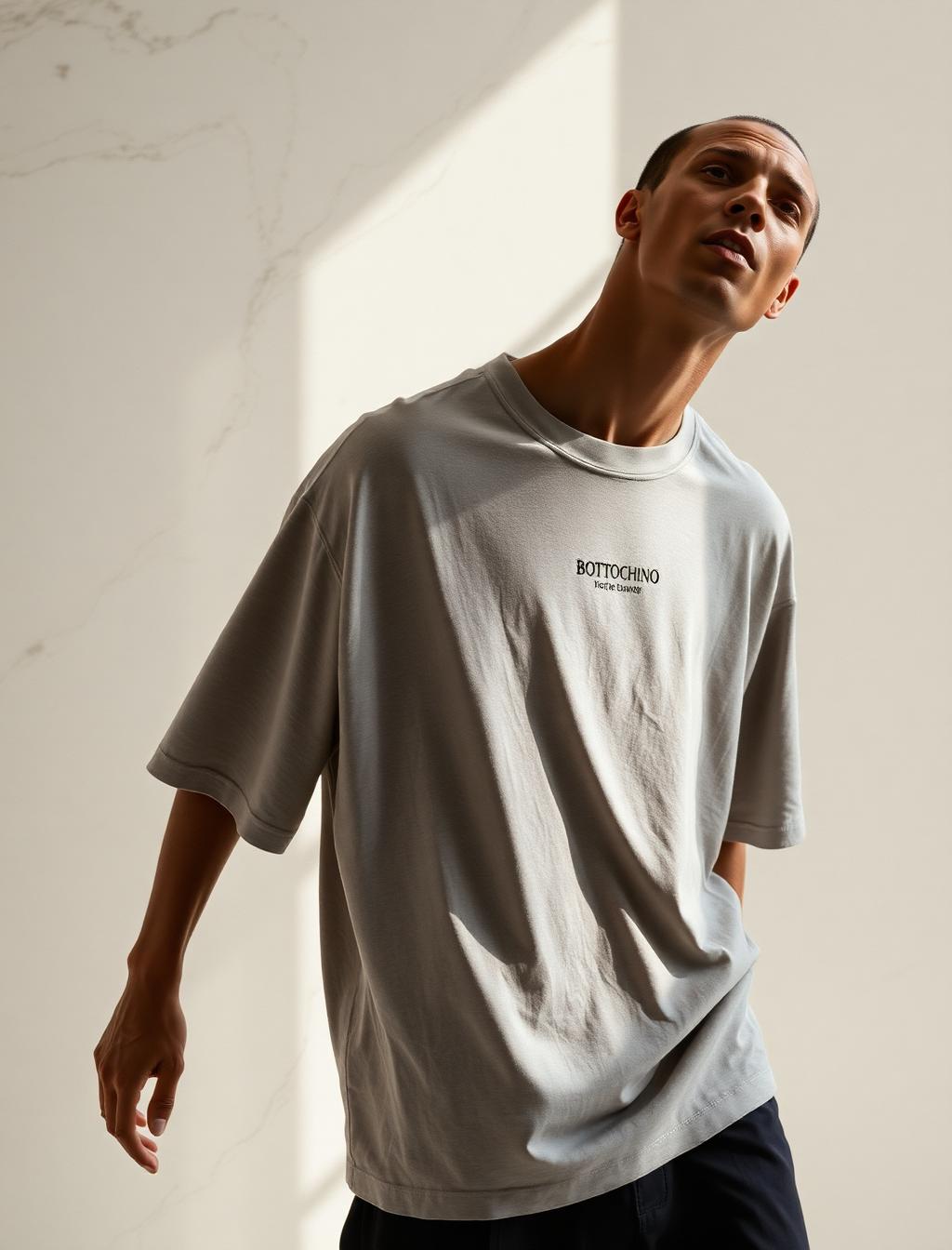 Travertine Tee — Stone