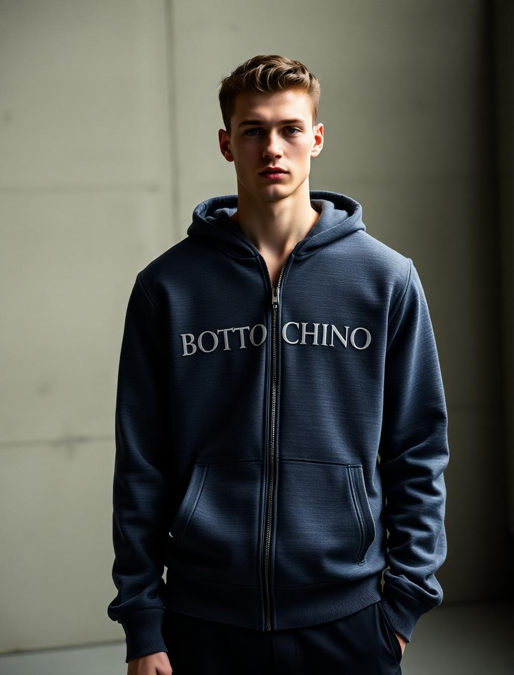 Atelier Zip Hoodie — Charcoal